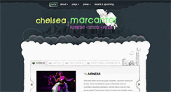 Desktop Screenshot of chelseamarcantel.com