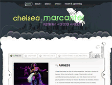 Tablet Screenshot of chelseamarcantel.com